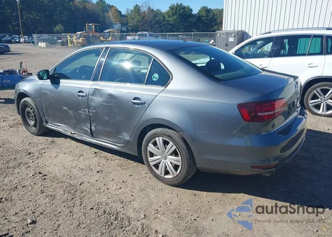 2017 Volkswagen Jetta 1.4T S из США, поврежденный, VIN 3VW167AJ9HM337744